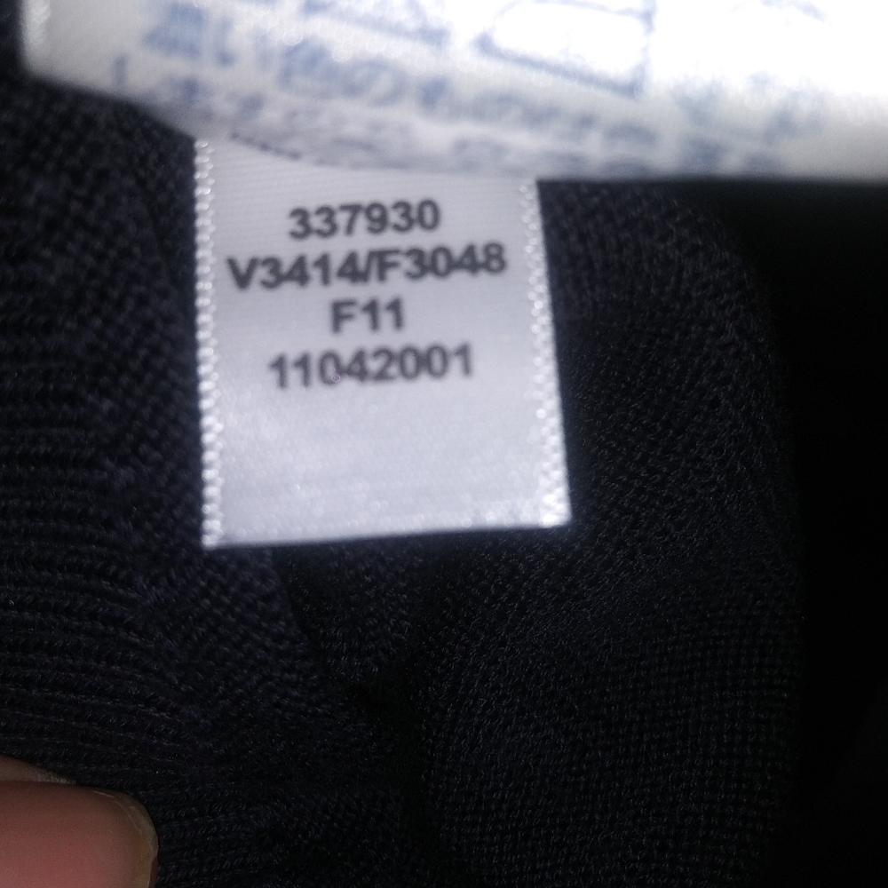 Lands End| Blue V-neck Sweater Sz L - Picture 6 of 6
